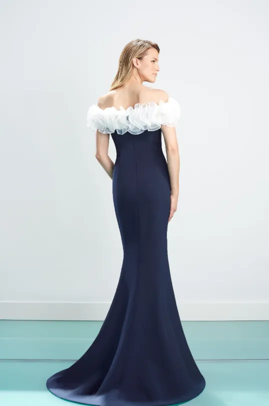 Alexander by Daymor - 1461 - Off-Shoulder Evening Gown