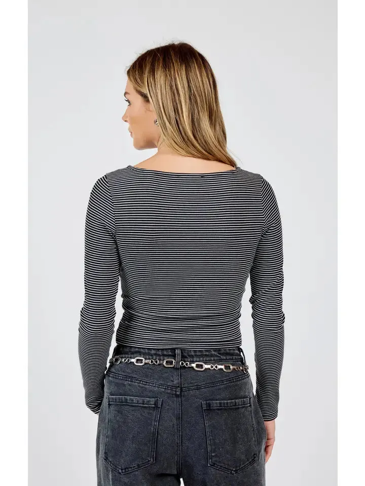 Bounty Boat Neck Top