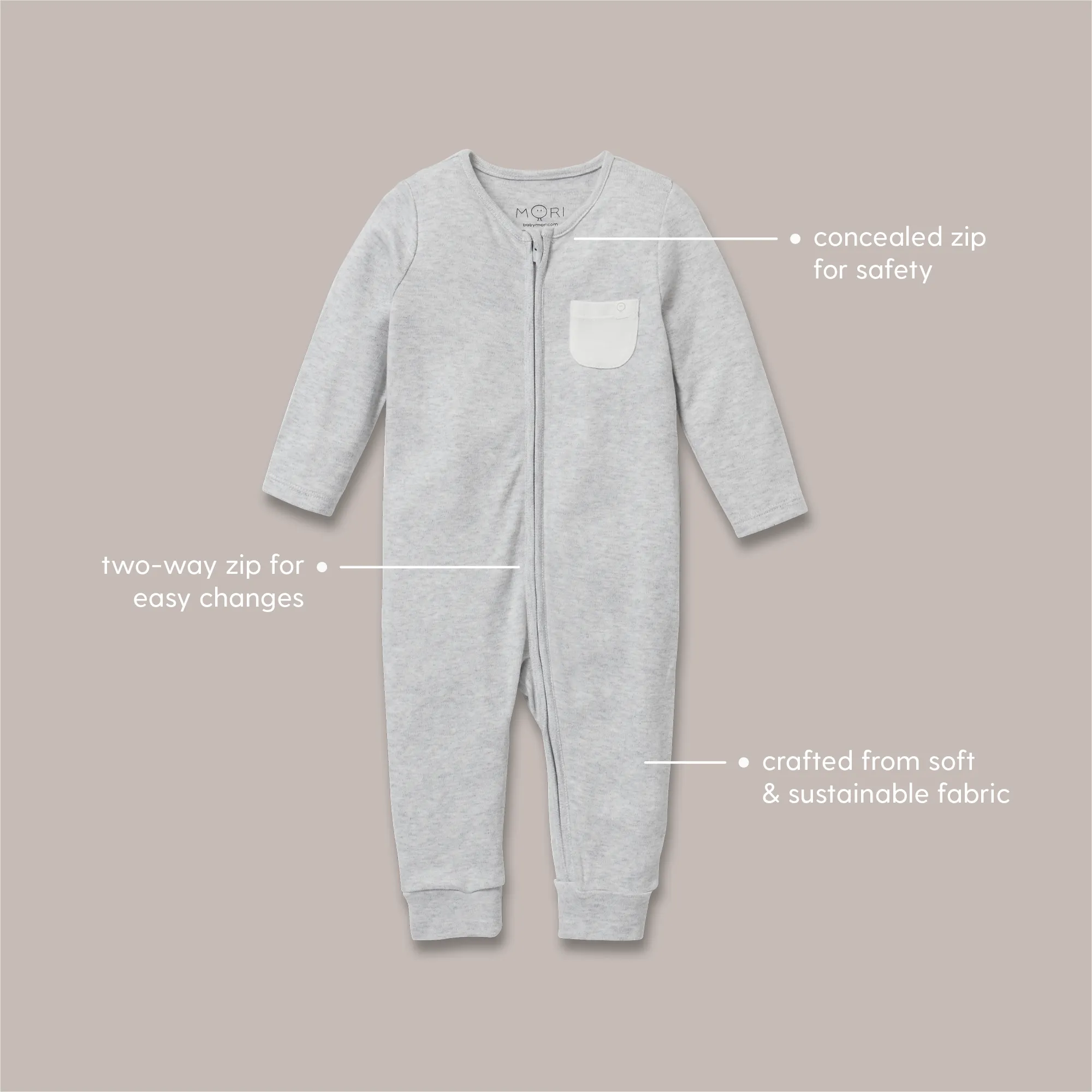 Clever Zip Romper