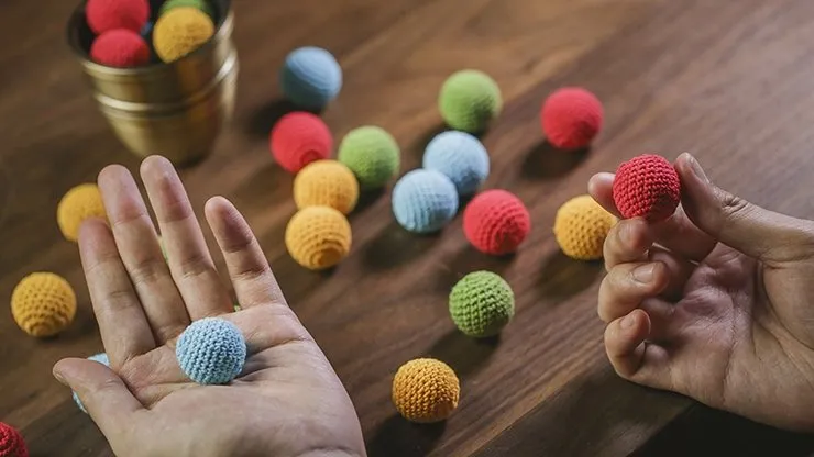 Crochet Ball Set Blue by TCC