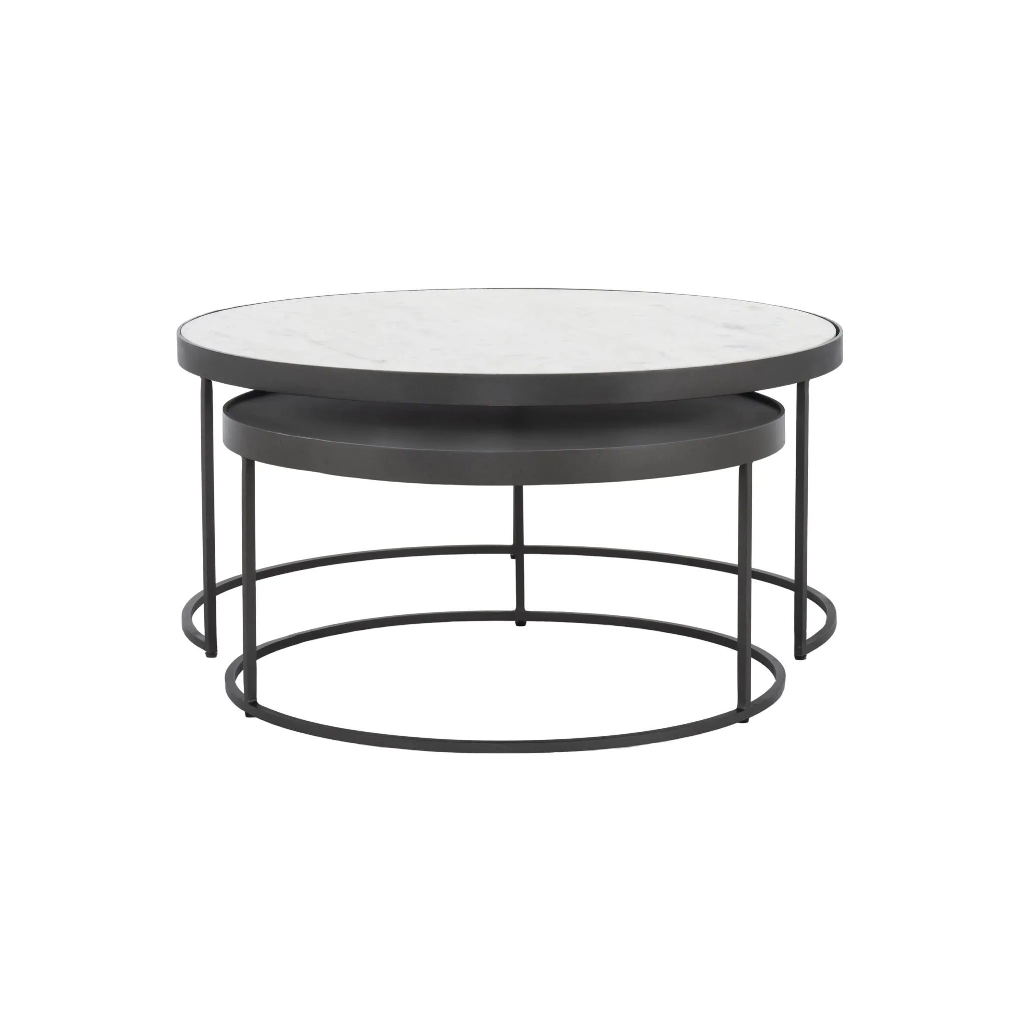 Evelyn Round Nesting Coffee Table