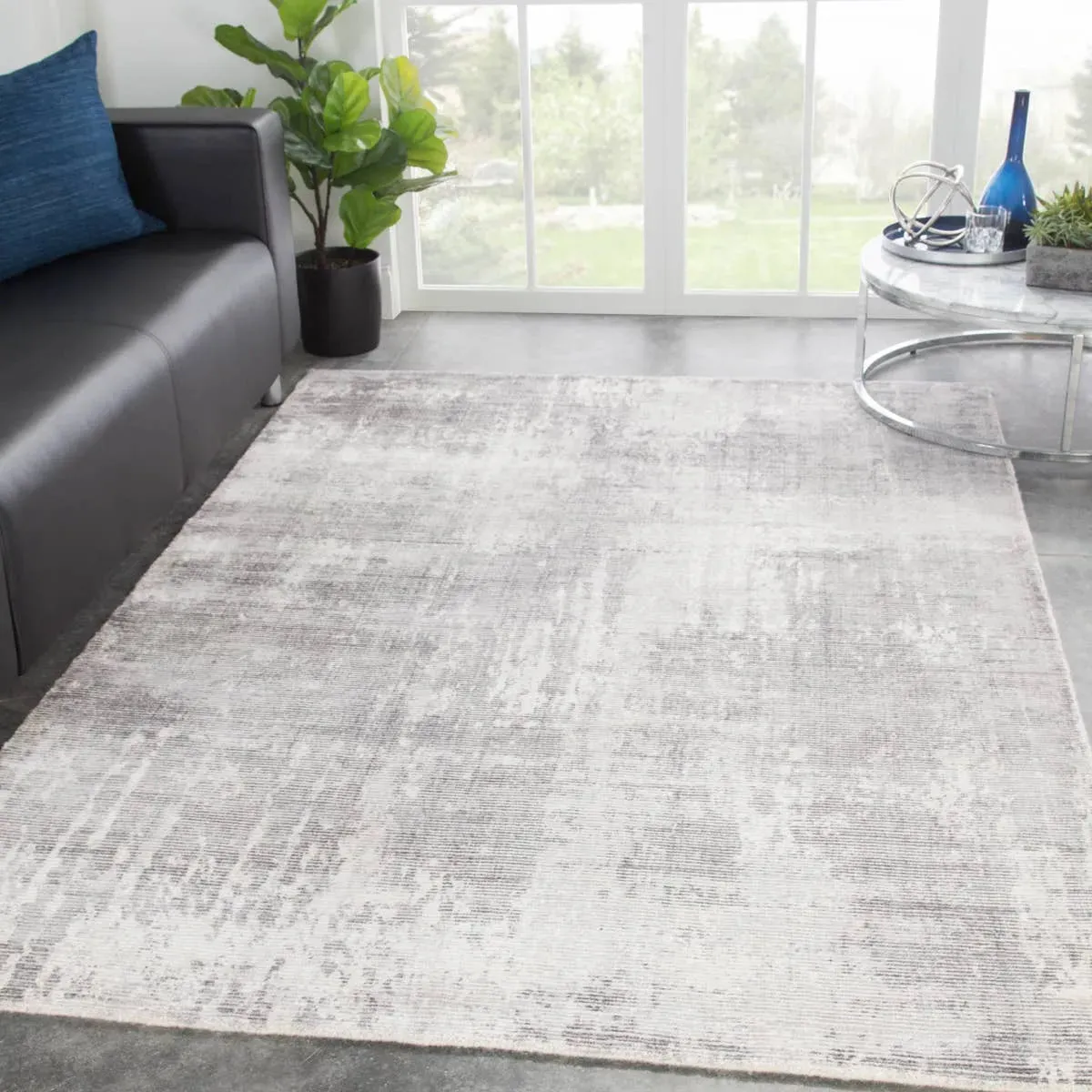 Juliette JUT01 White/Grey Rug