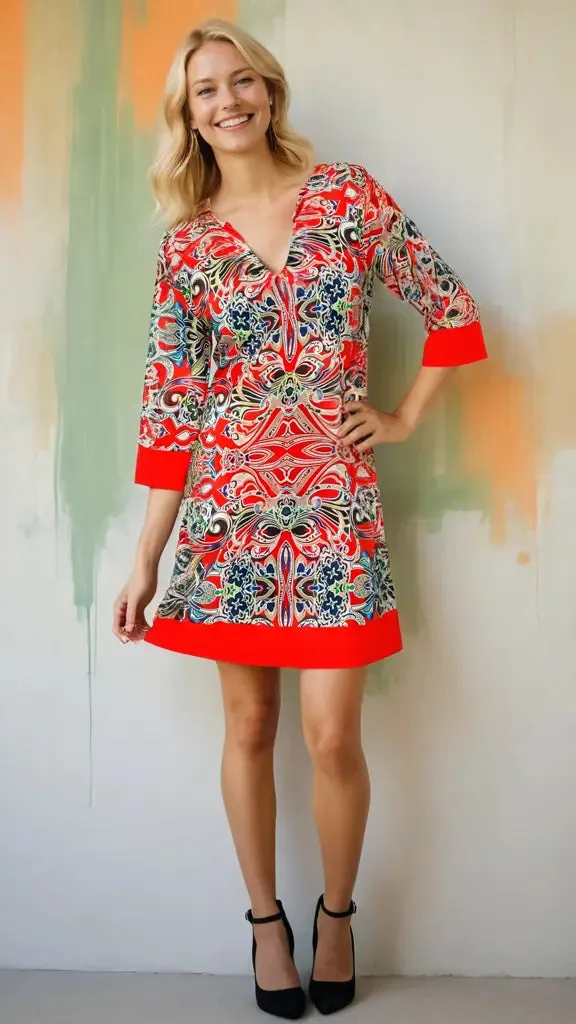 Latest Trends Tunic Dresses - Caribbean Clothing Suppliers