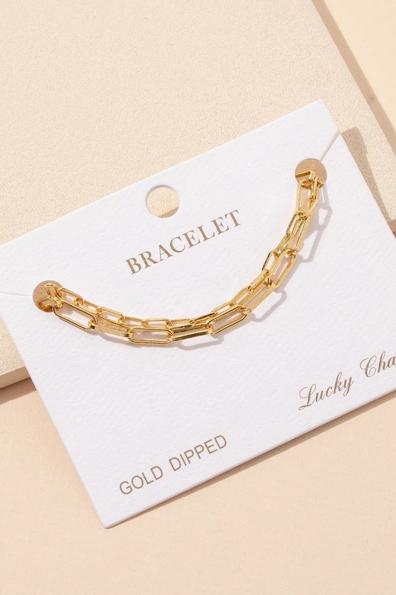 Layered Chain Bracelet