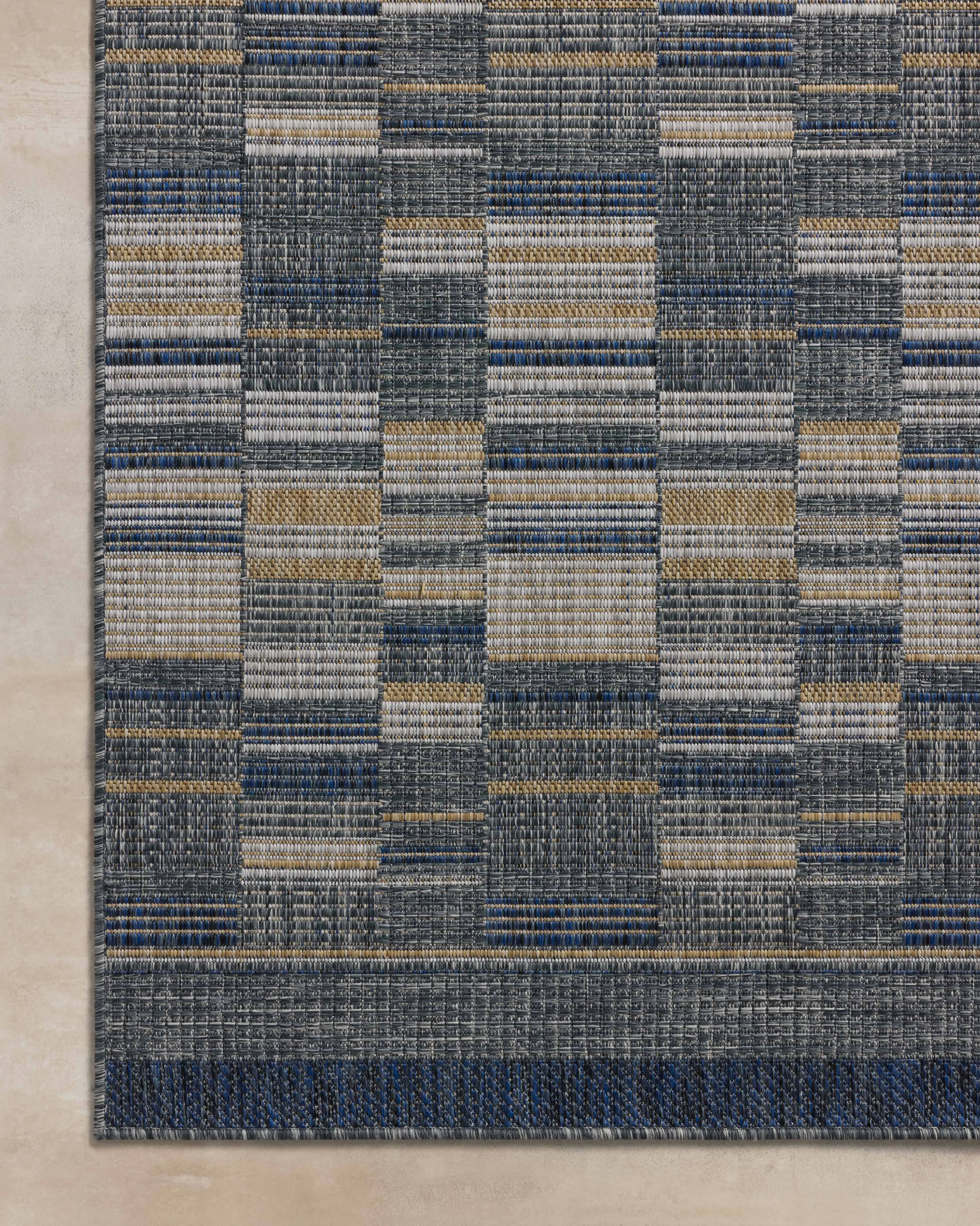 Loloi Birch Denim / Gold Rug