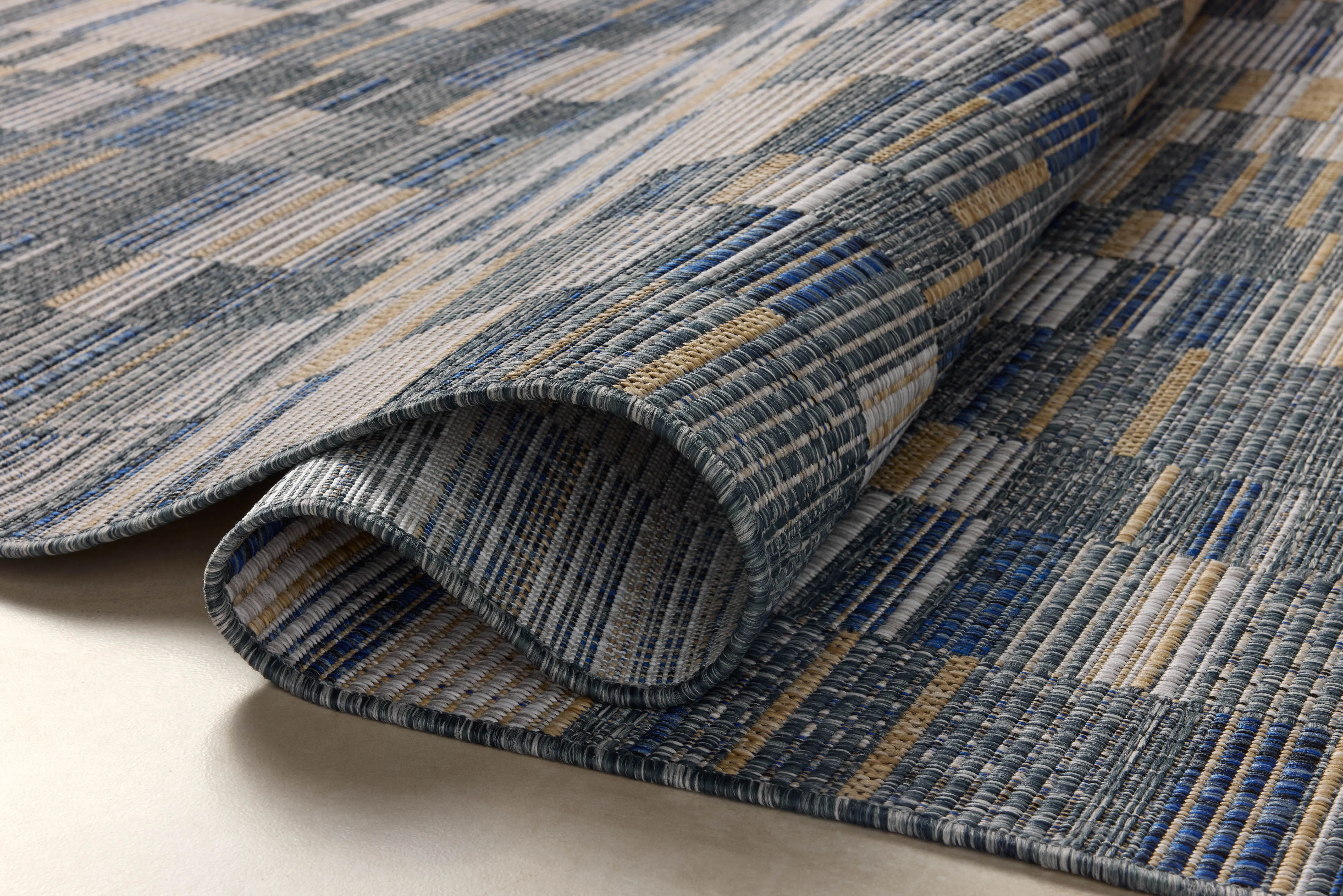 Loloi Birch Denim / Gold Rug