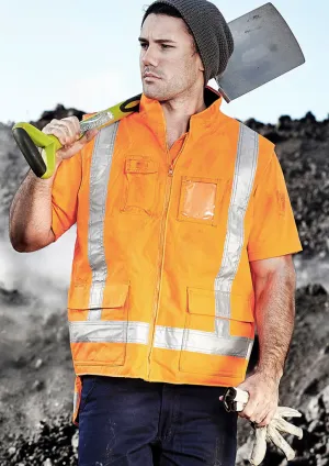 Mens TTMC-W23 Fleece Lined Vest XL / Orange
