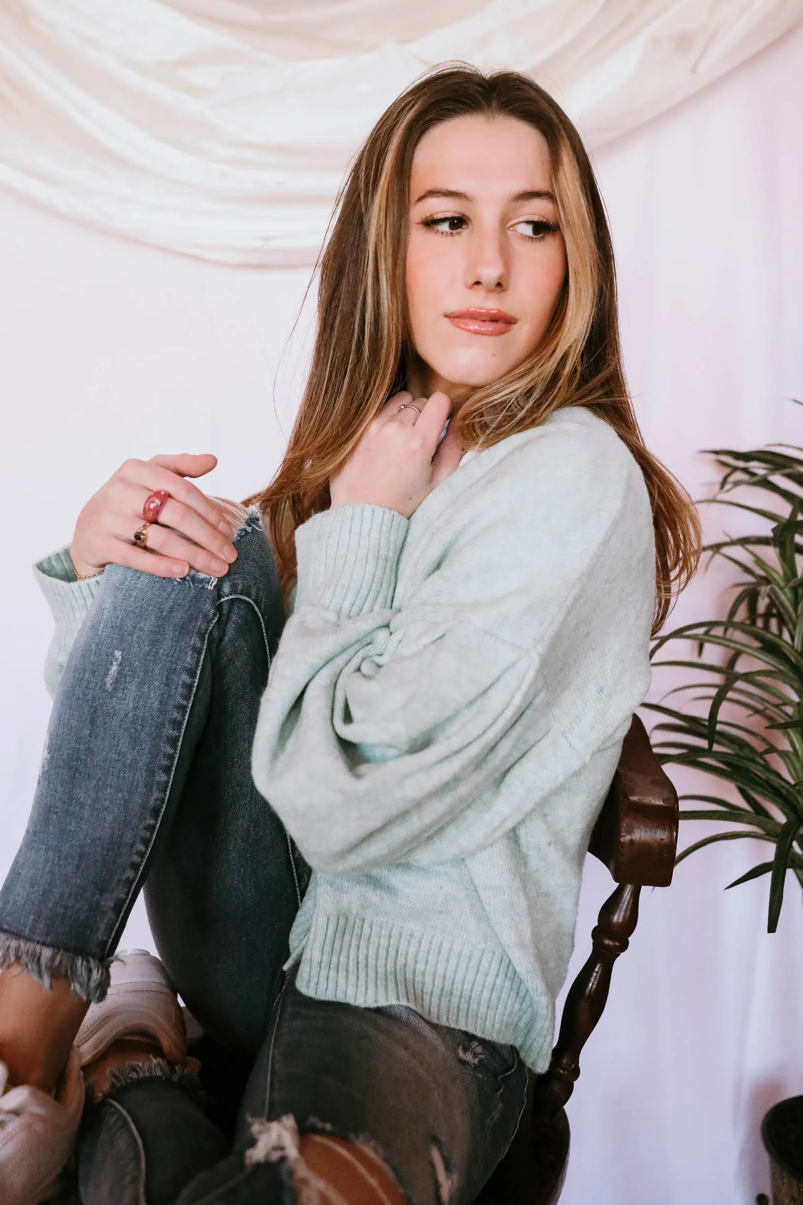 Mint to be Yours Cardigan Sweater