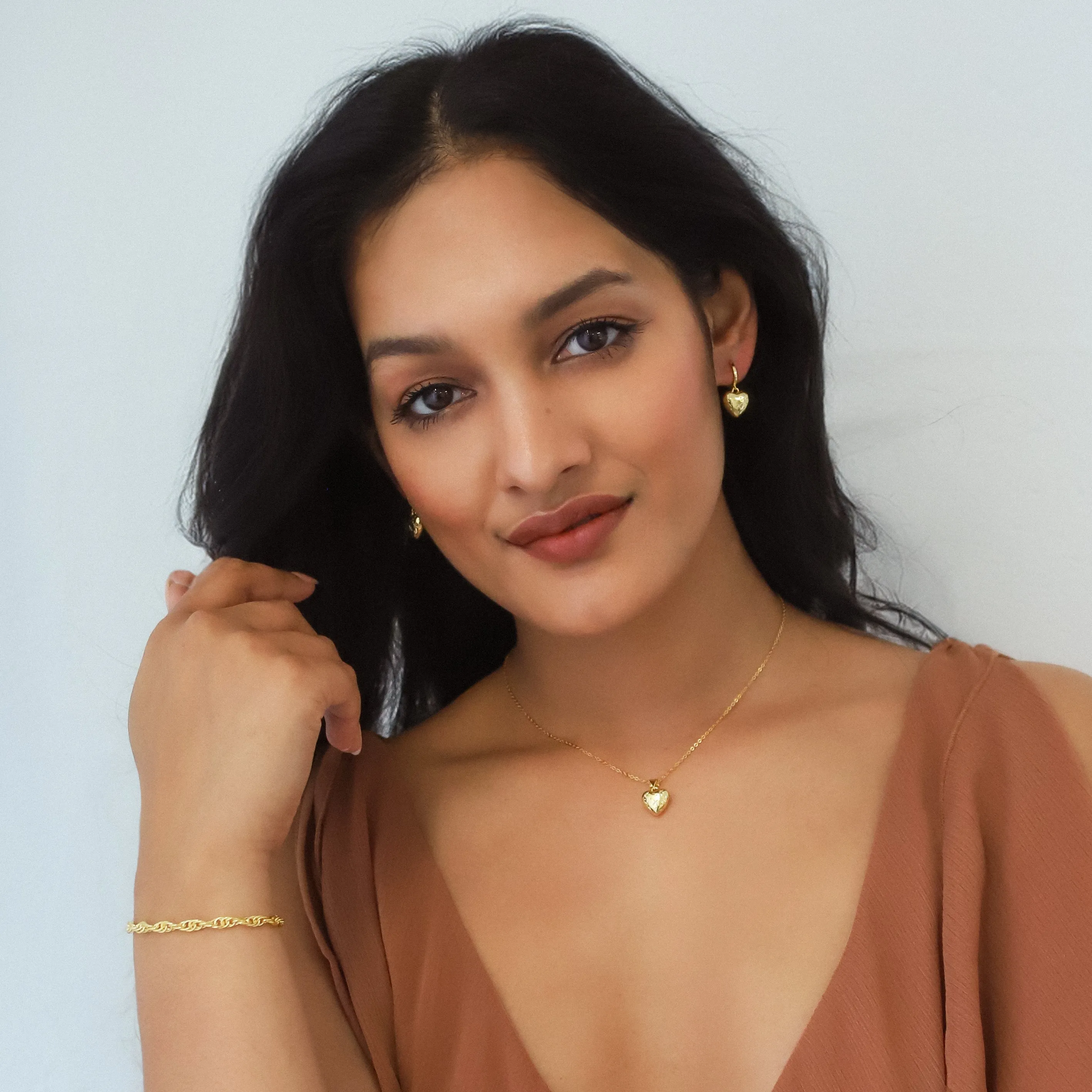 Monica Cable Bracelet | 18k Gold Plated