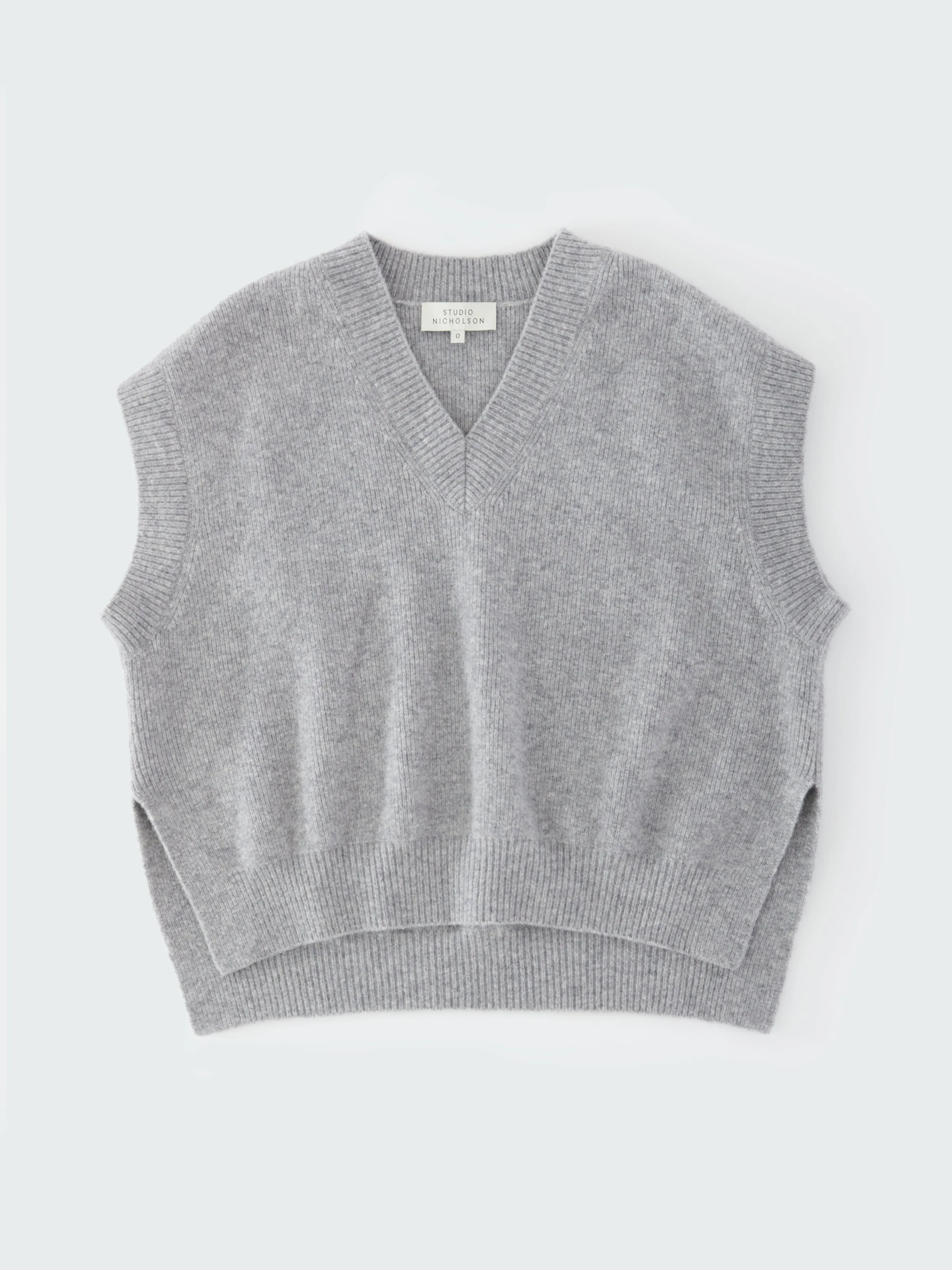 Poros Knit in Grey Melange