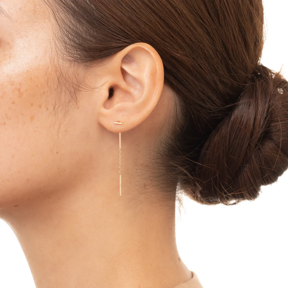 "All About Basics" Toggle Chain Earring