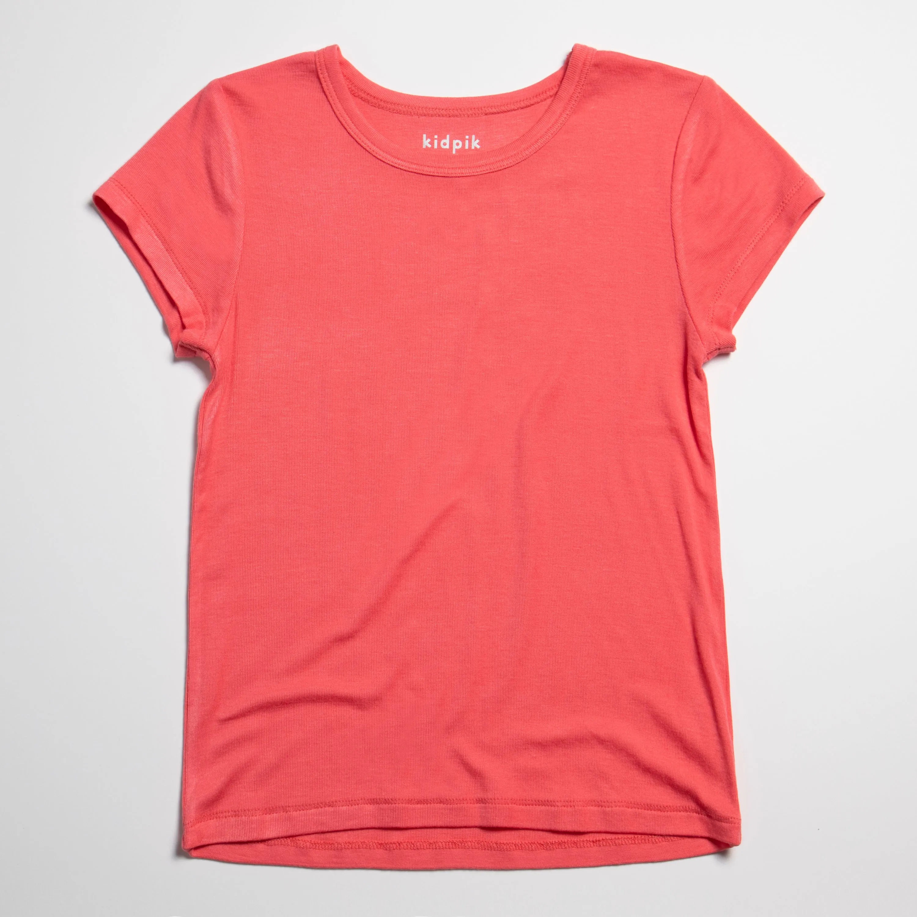 Ribbed Crew Tee