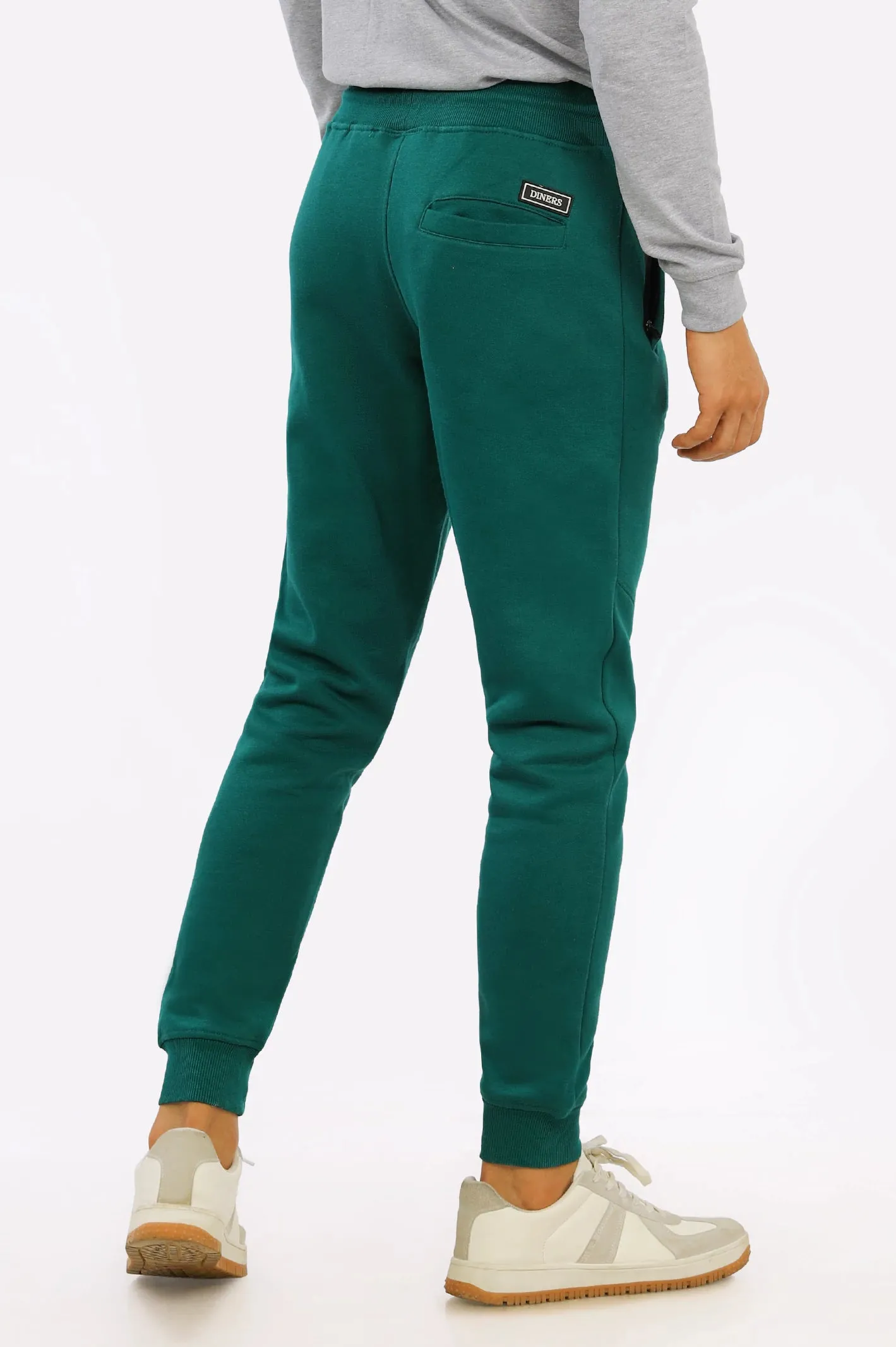 Sea Green Causal Knitted Trouser
