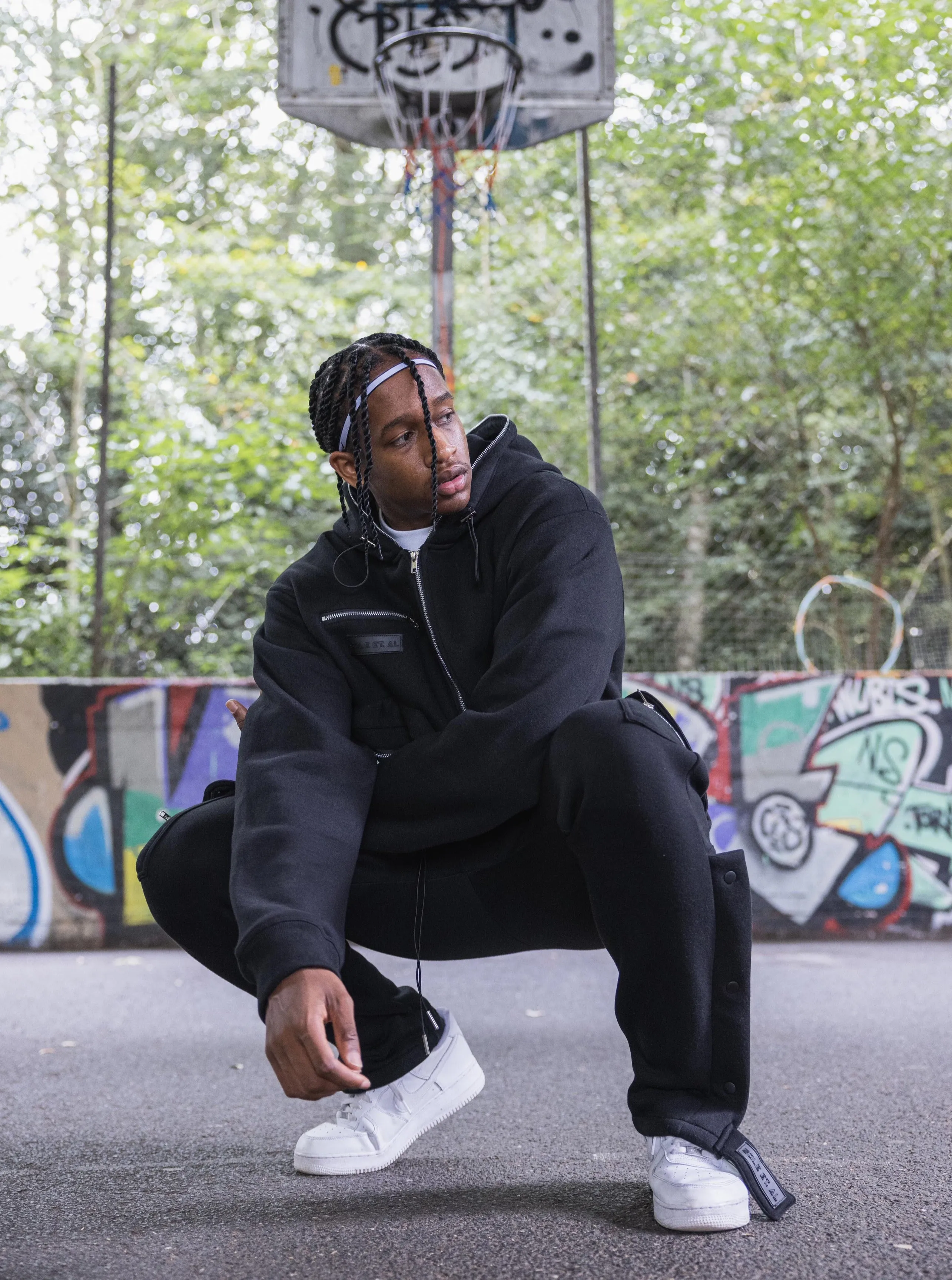 Sole et. Al Warm-Up Tracksuit : All Black