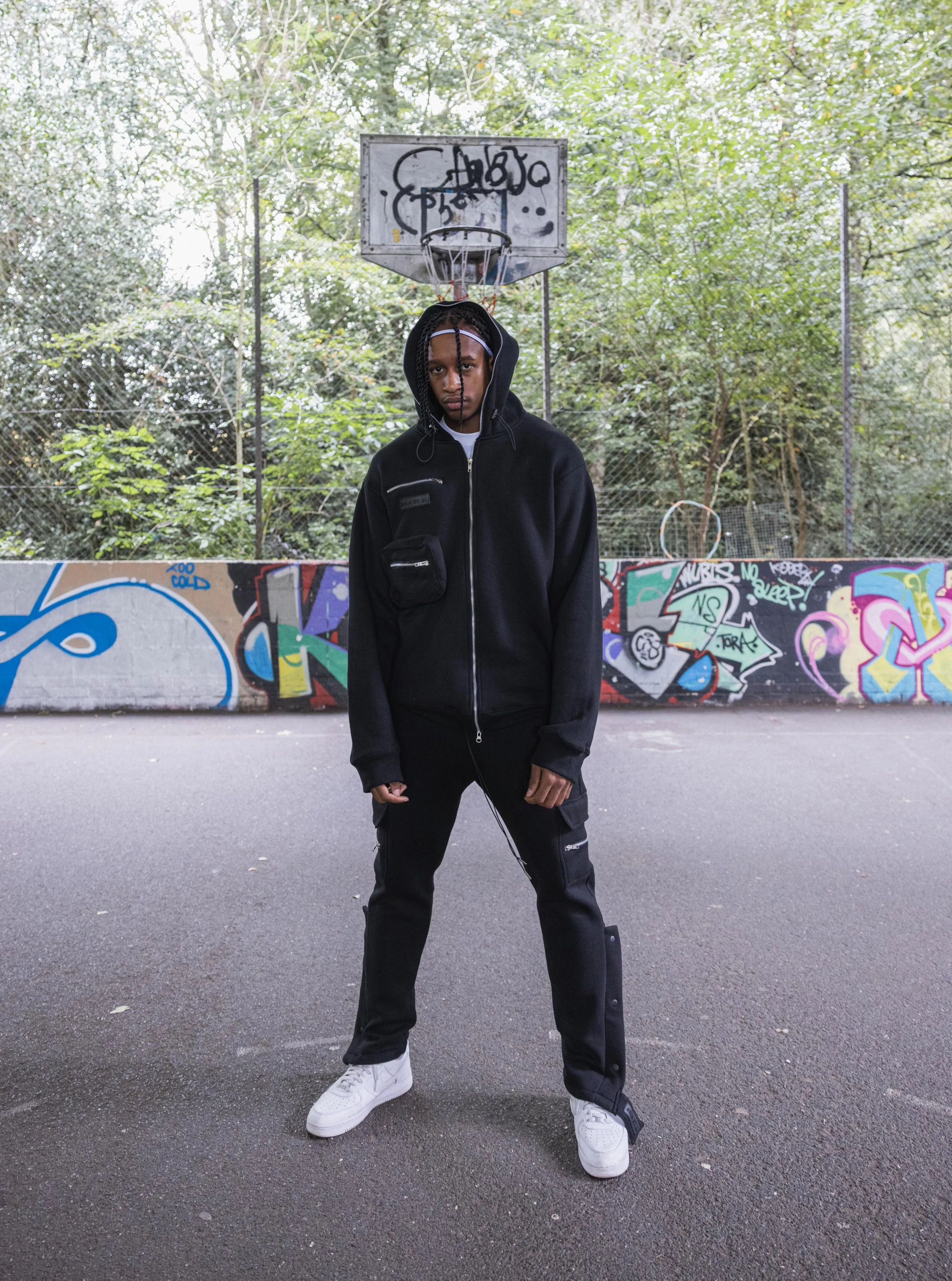 Sole et. Al Warm-Up Tracksuit : All Black