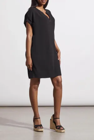 Soya Linen Tunic/Dress -Black
