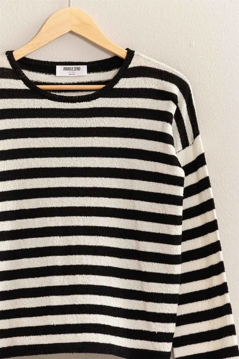 STRIPE LS CREW