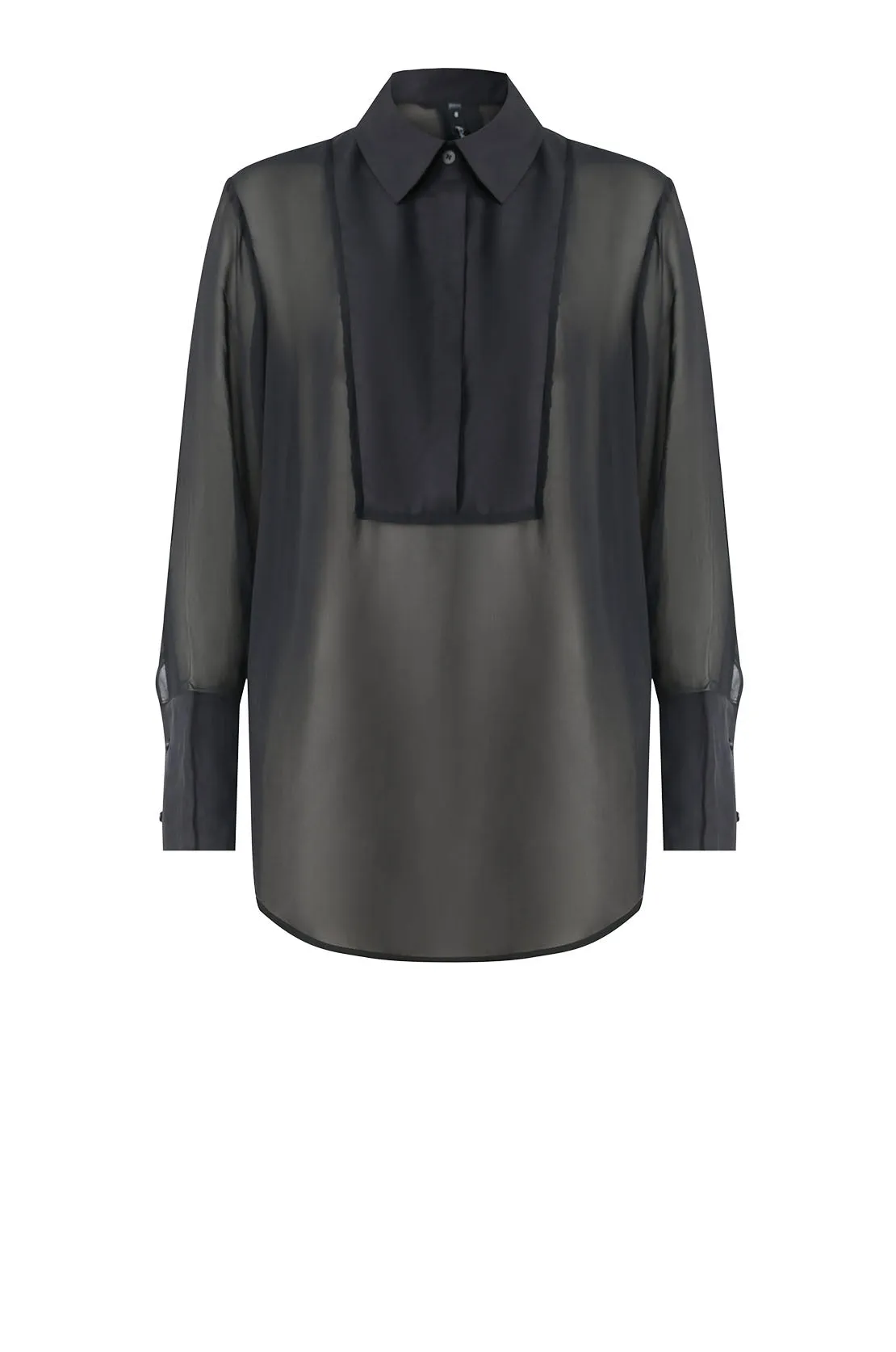 tux shirt / black