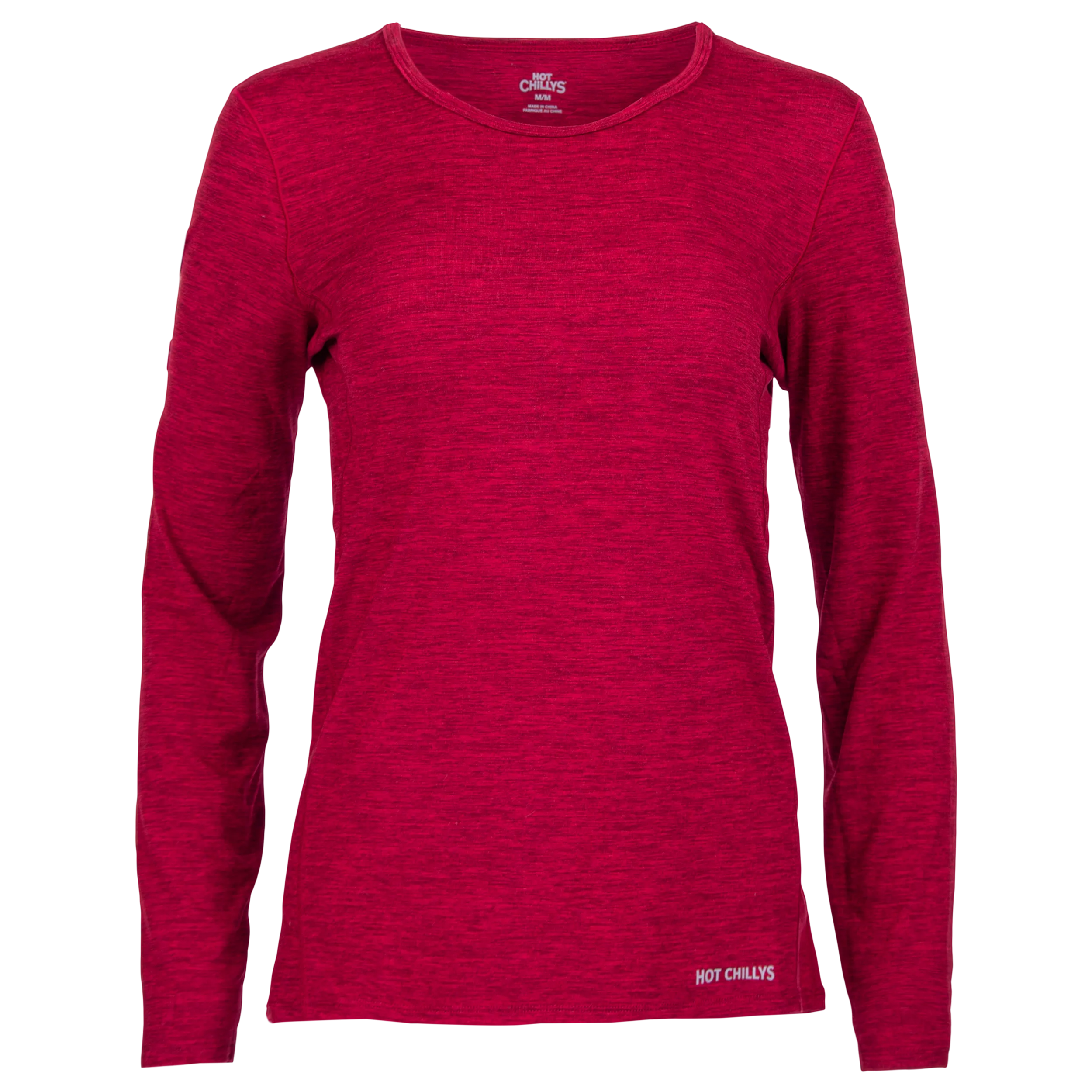 Women's Clima-Tek Crewneck - Burgundy Heather